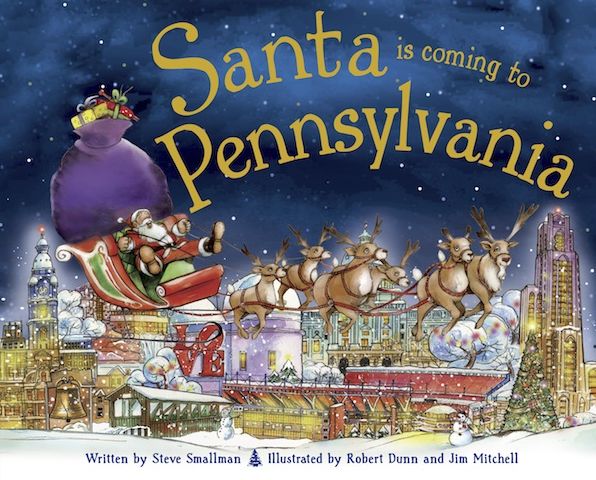Santa Is Coming to Pennsylvania (PagePerfect NOOK Book)