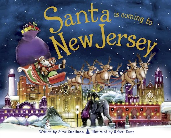 Santa Is Coming to New Jersey (PagePerfect NOOK Book)
