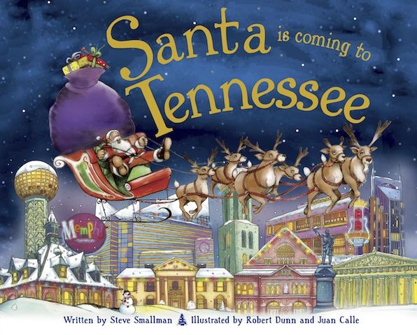 Santa Is Coming to Tennessee (PagePerfect NOOK Book)