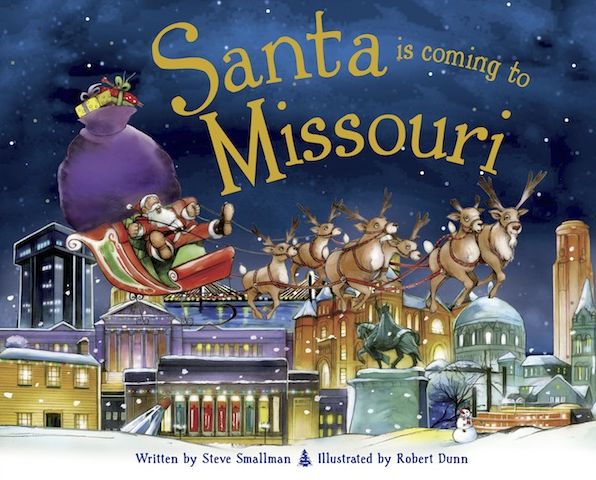 Santa Is Coming to Missouri (PagePerfect NOOK Book)