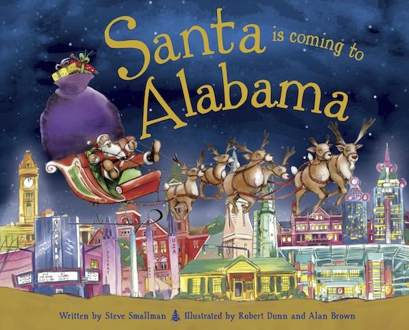 Santa Is Coming to Alabama (PagePerfect NOOK Book)
