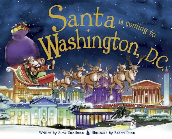 Santa is Coming to Washington DC (PagePerfect NOOK Book)