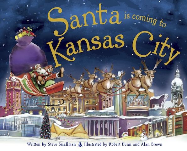 Santa Is Coming to Kansas City (PagePerfect NOOK Book)