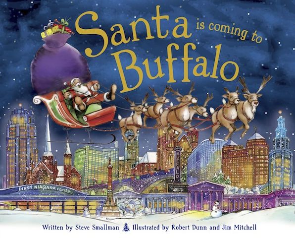 Santa Is Coming to Buffalo (PagePerfect NOOK Book)