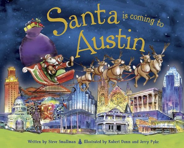 Santa Is Coming to Austin (PagePerfect NOOK Book)