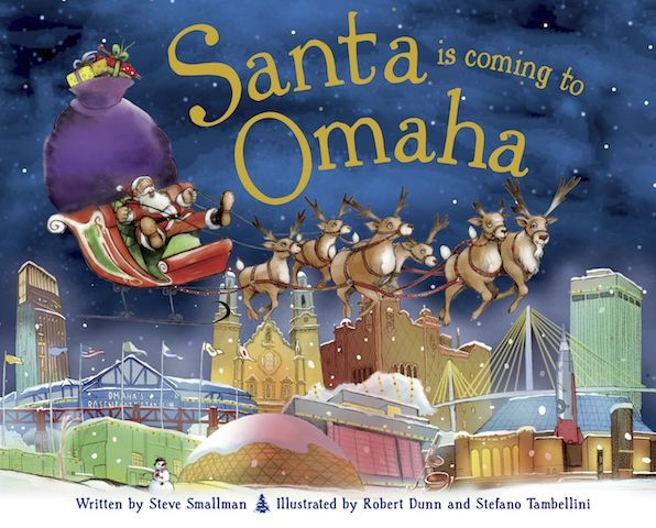 Santa Is Coming to Omaha (PagePerfect NOOK Book)