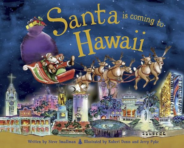 Santa Is Coming to Hawaii (PagePerfect NOOK Book)