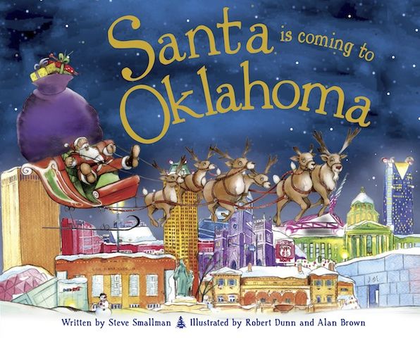 Santa Is Coming to Oklahoma (PagePerfect NOOK Book)