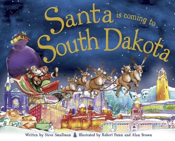 Santa Is Coming to South Dakota (PagePerfect NOOK Book)