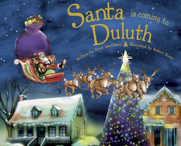 Santa Is Coming to Duluth (PagePerfect NOOK Book)