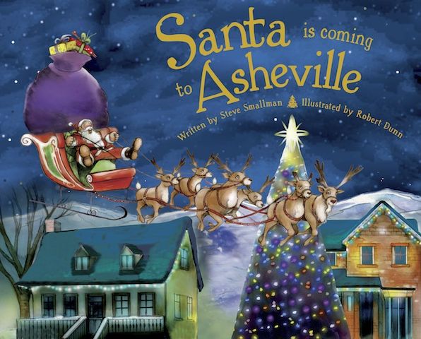 Santa Is Coming to Asheville (PagePerfect NOOK Book)