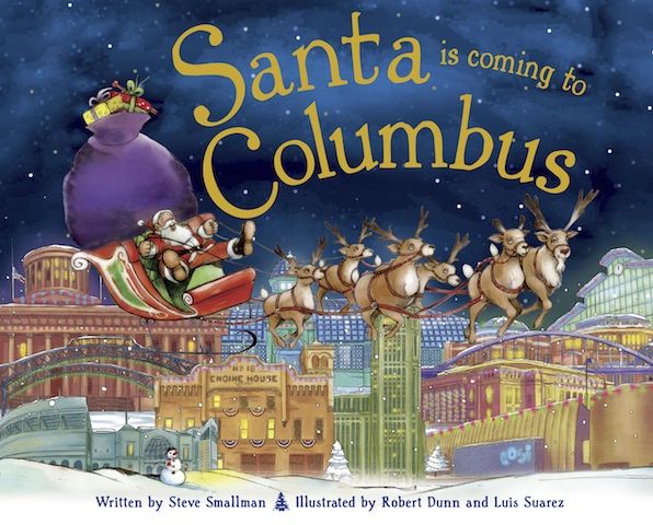 Santa Is Coming to Columbus (PagePerfect NOOK Book)