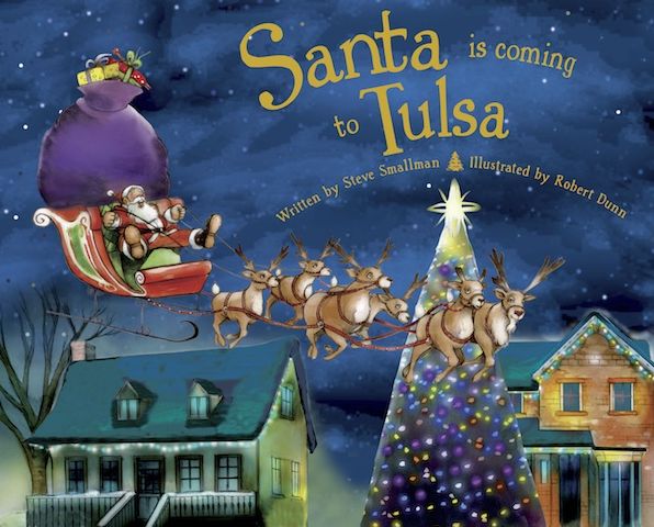 Santa Is Coming to Tulsa (PagePerfect NOOK Book)