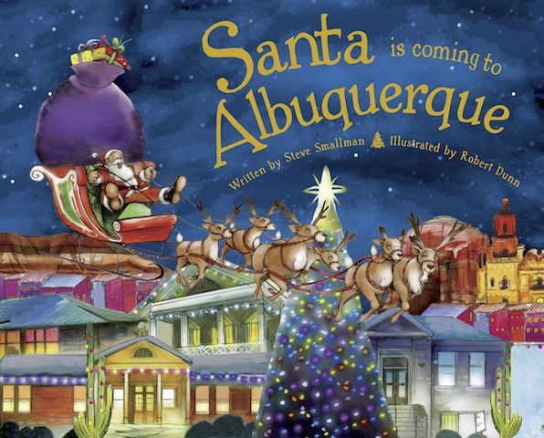 Santa Is Coming to Albuquerque (PagePerfect NOOK Book)