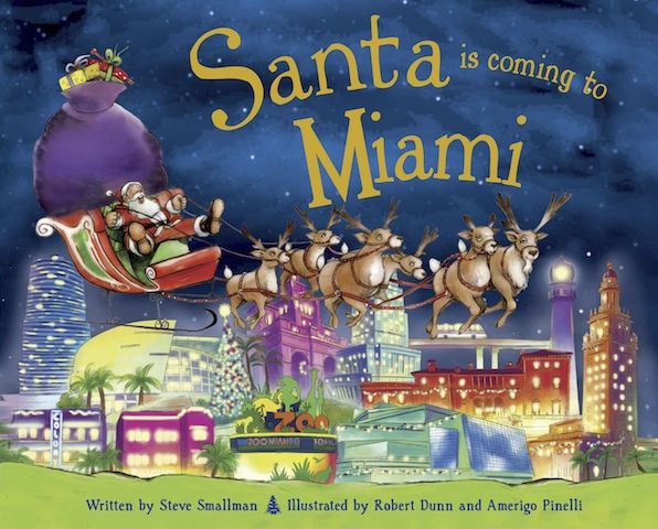 Santa Is Coming to Miami (PagePerfect NOOK Book)