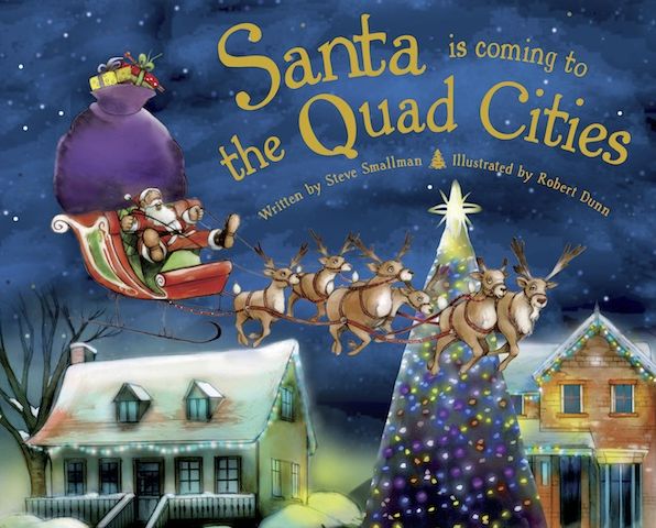 Santa Is Coming to the Quad Cities (PagePerfect NOOK Book)