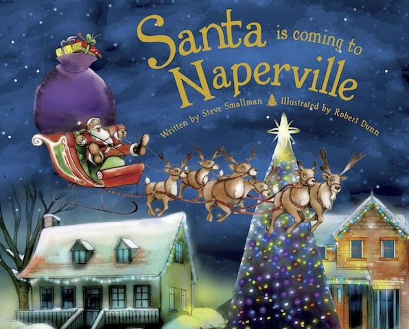 Santa Is Coming to Naperville (PagePerfect NOOK Book)