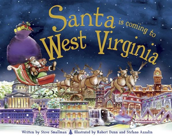 Santa Is Coming to West Virginia (PagePerfect NOOK Book)