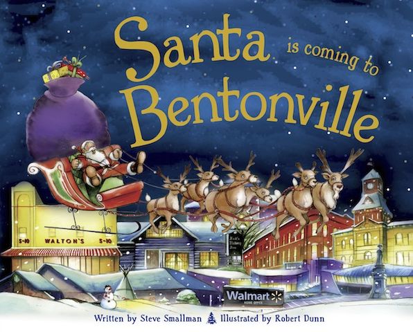 Santa Is Coming to Bentonville (PagePerfect NOOK Book)