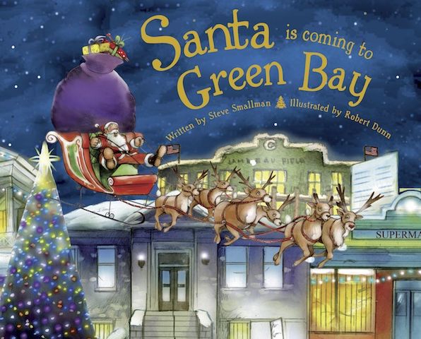 Santa Is Coming to Green Bay (PagePerfect NOOK Book)