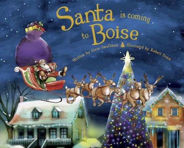 Santa Is Coming to Boise (PagePerfect NOOK Book)