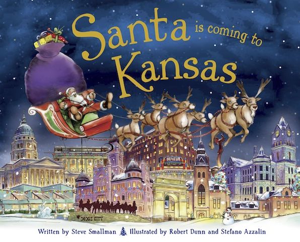 Santa Is Coming to Kansas (PagePerfect NOOK Book)