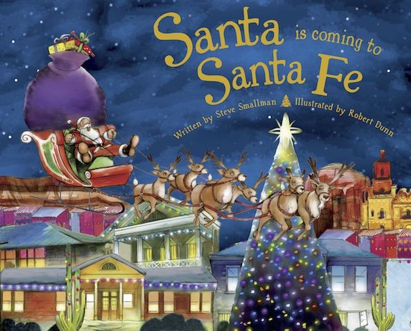 Santa Is Coming to Santa Fe (PagePerfect NOOK Book)