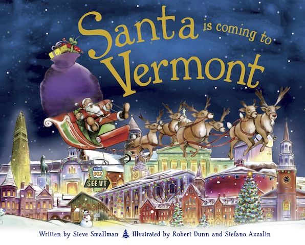 Santa Is Coming to Vermont (PagePerfect NOOK Book)
