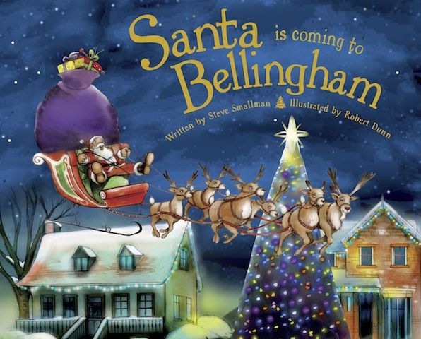 Santa Is Coming to Bellingham (PagePerfect NOOK Book)