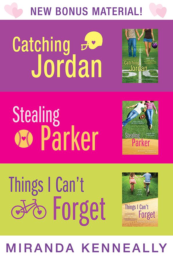 Miranda Kenneally Bundle: Catching Jordan, Stealing Parker, Things I Can't Forget