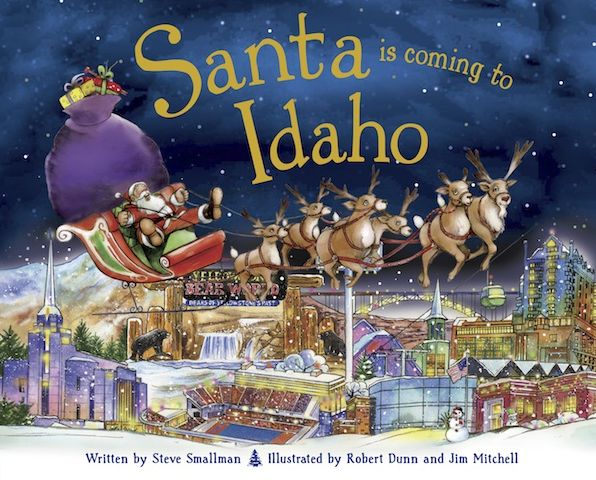 Santa Is Coming to Idaho (PagePerfect NOOK Book)
