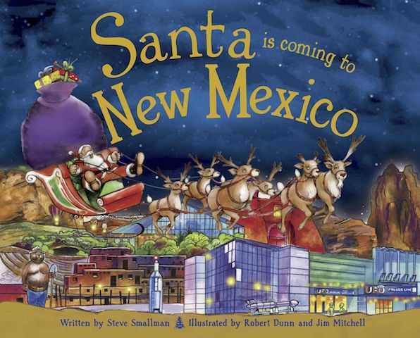 Santa Is Coming to New Mexico (PagePerfect NOOK Book)