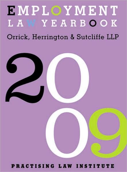 Employment Law Yearbook 2009