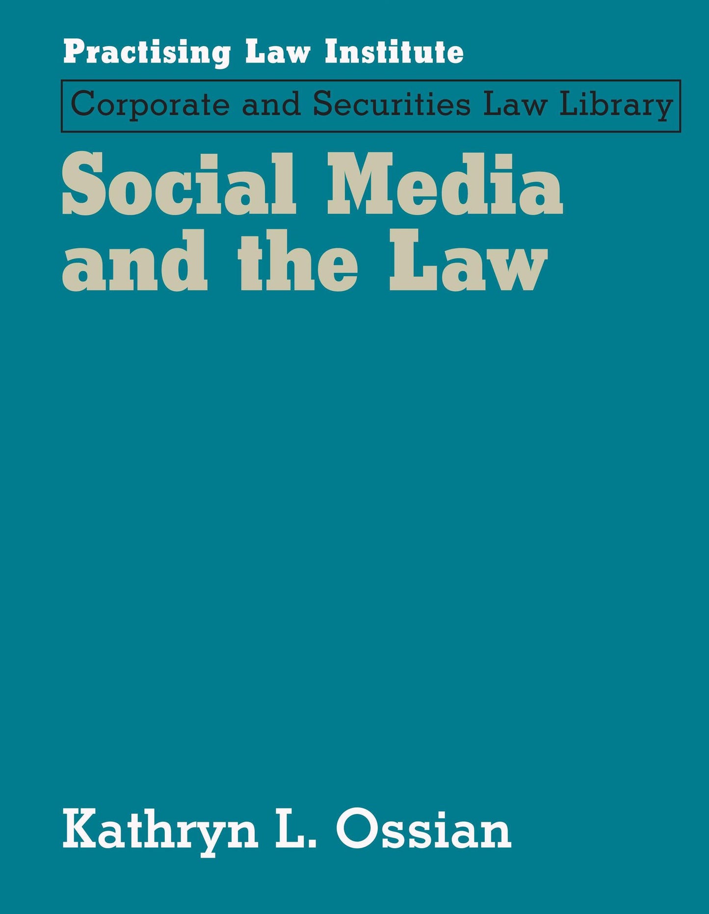 Social Media and the Law