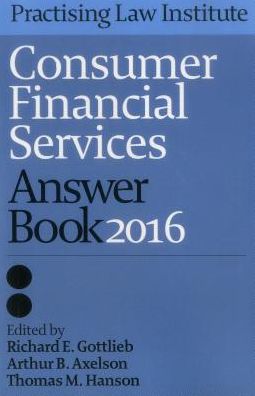 Consumer Financial Services Answer Book 2016