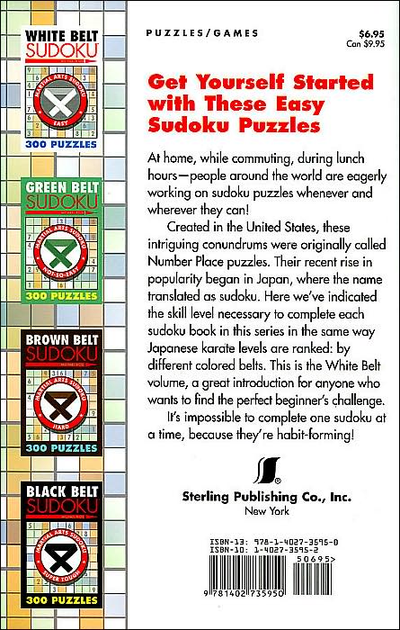 White Belt Sudoku®