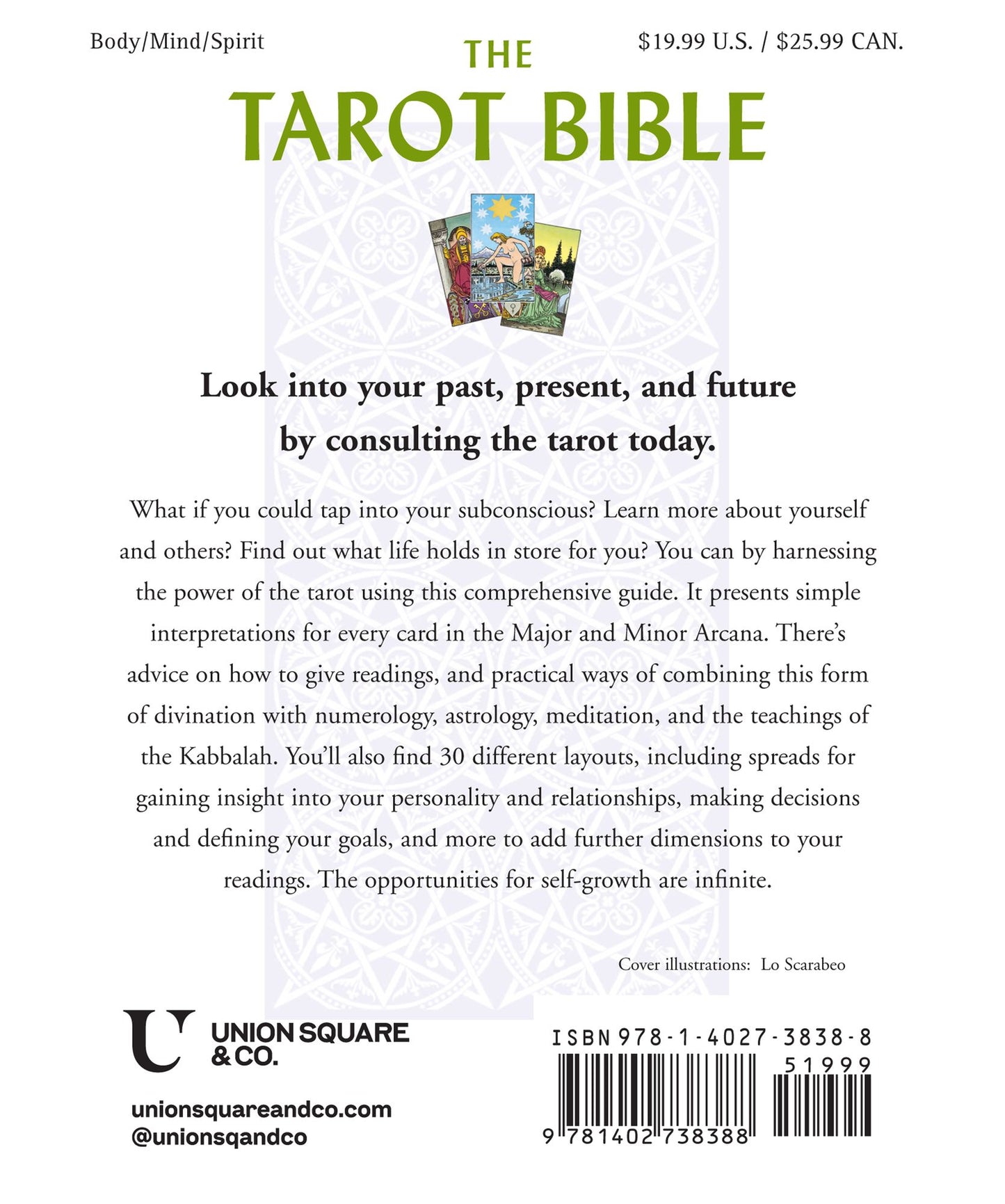 The Tarot Bible: The Definitive Guide to the Cards and Spreads