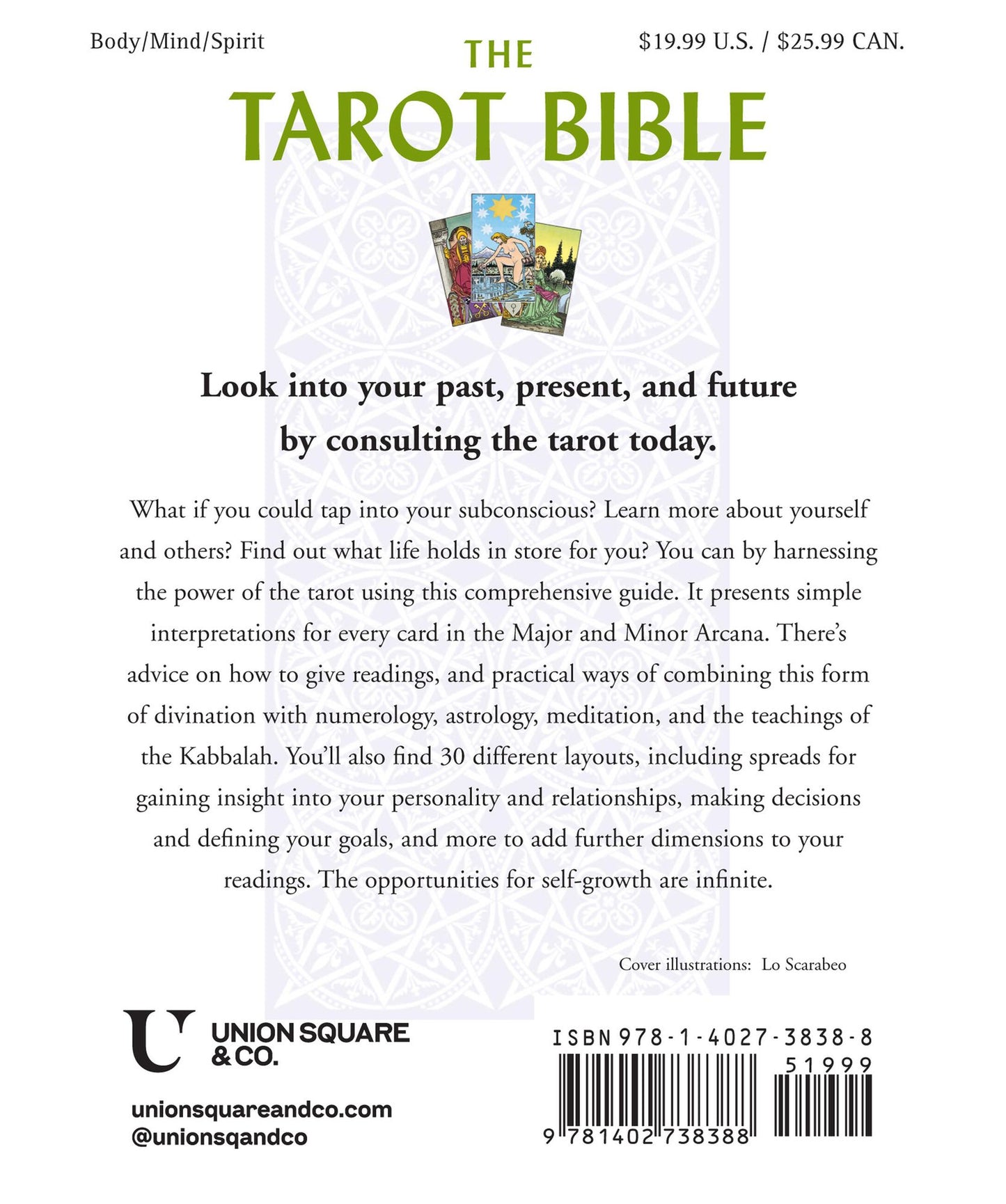 The Tarot Bible: The Definitive Guide to the Cards and Spreads