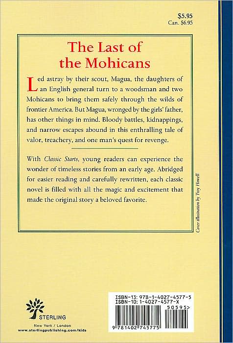 The Last of the Mohicans (Classic Starts Series)