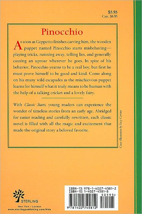 Pinocchio (Classic Starts Series)