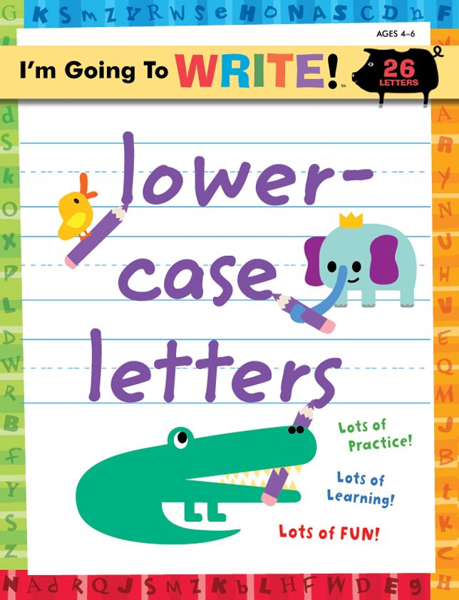 Lowercase Letters (I'm Going to Write Series)!