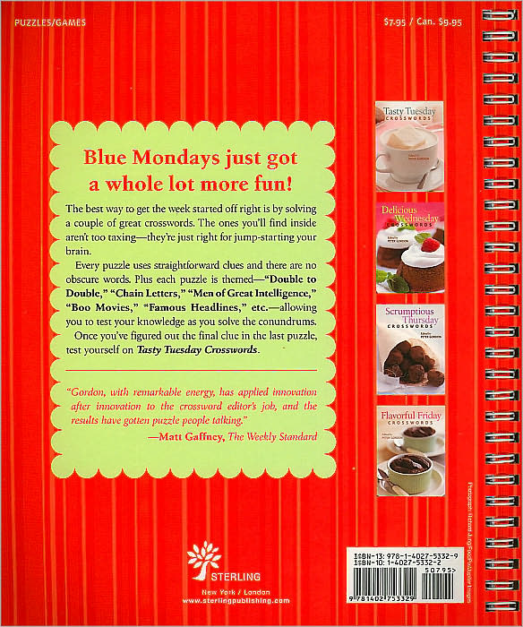 Yummy Monday Crosswords