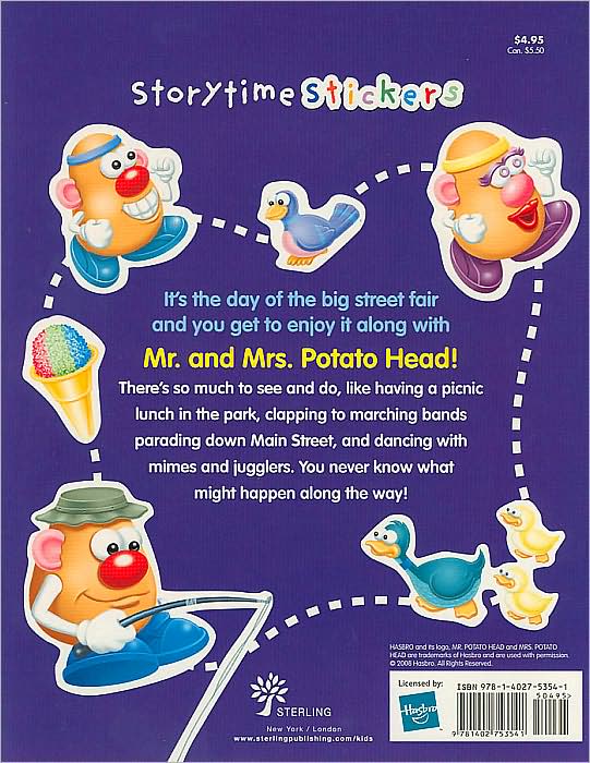 Storytime Stickers: Mr. Potato Head: The Busy Day