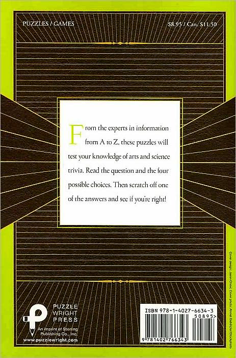 Scratch & Solve Encyclopaedia Britannica Arts & Science Trivia