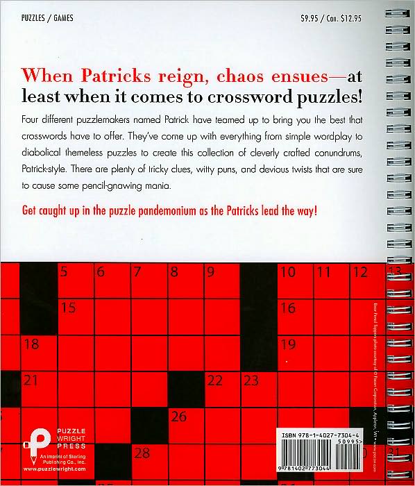 Patricks' Puzzle Pandemonium: A Cavalcade of Crossword Craziness