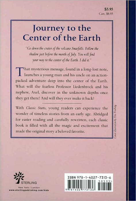 Journey to the Center of the Earth (Classic Starts Series)