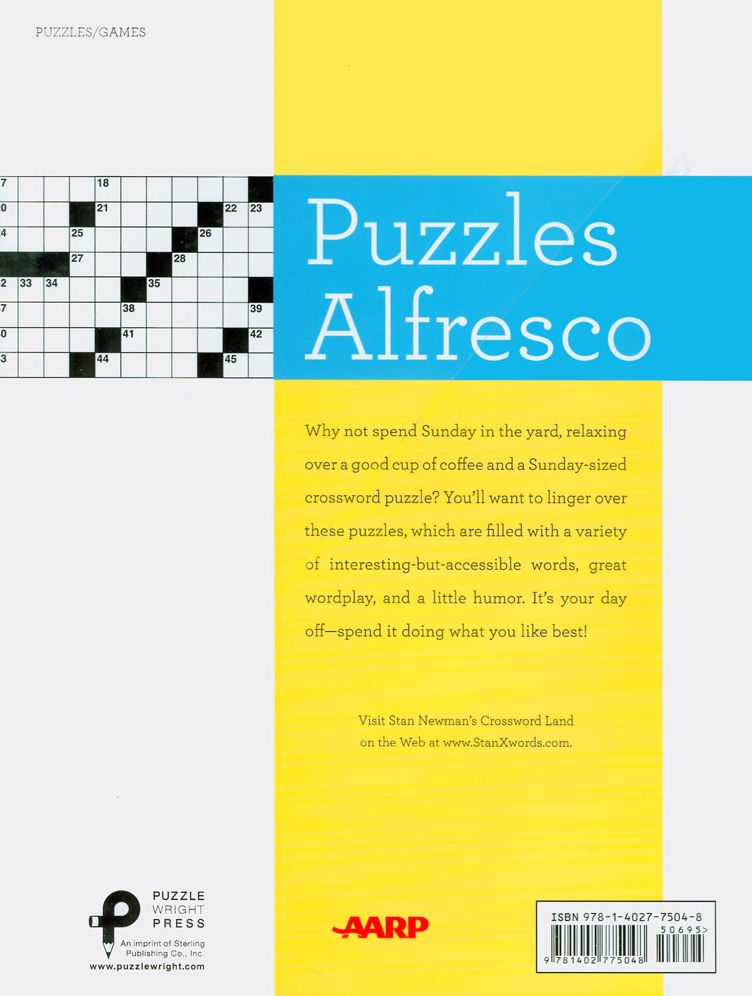 Backyard Sunday Crosswords (AARP)
