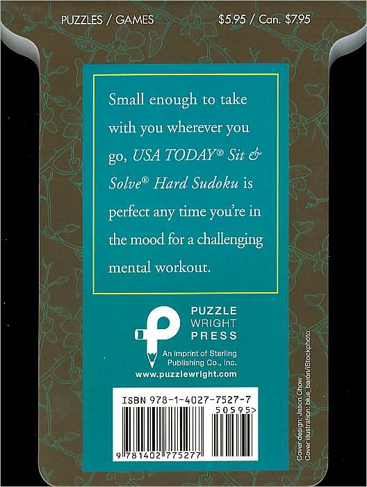 USA TODAY Sit & Solve Hard Sudoku
