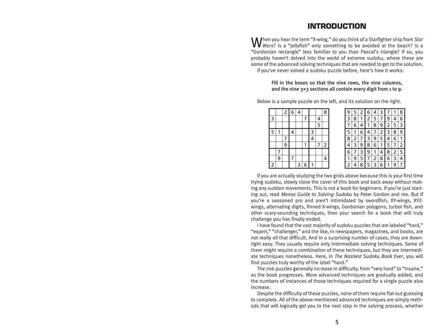 The Nastiest Sudoku Book Ever