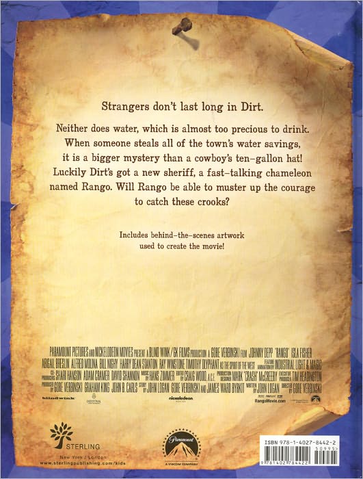 Rango: The Movie Storybook (Rango Movie Series)
